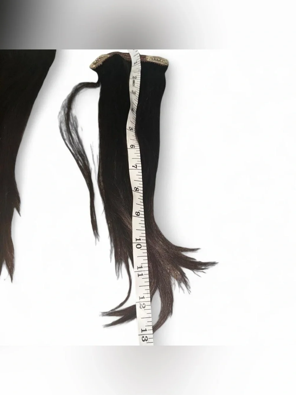 Bellami chocolate brown hair extensions
